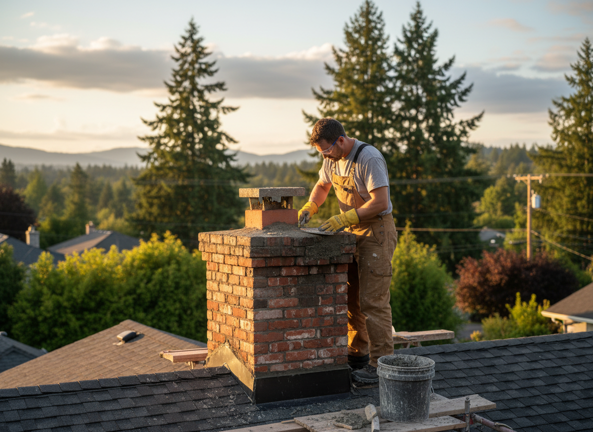 Chimney Mortar Repair in Gresham, OR