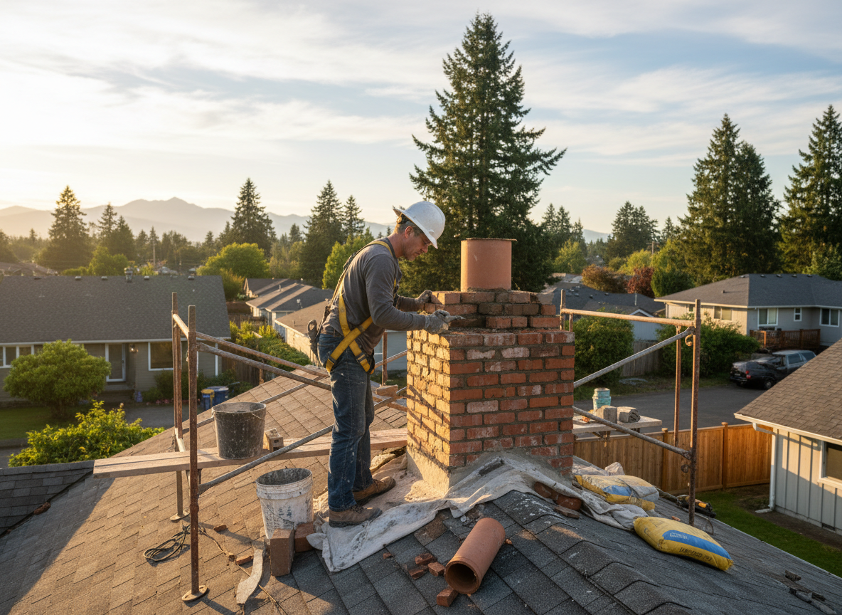 Roof Chimney Repair in Gresham, OR